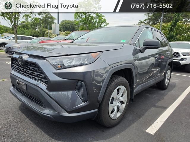 Used 2021 Magnetic Gray Metallic Toyota LE image 1