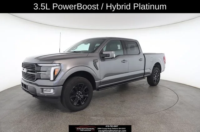 Used 2025 Gray Ford Platinum image 2
