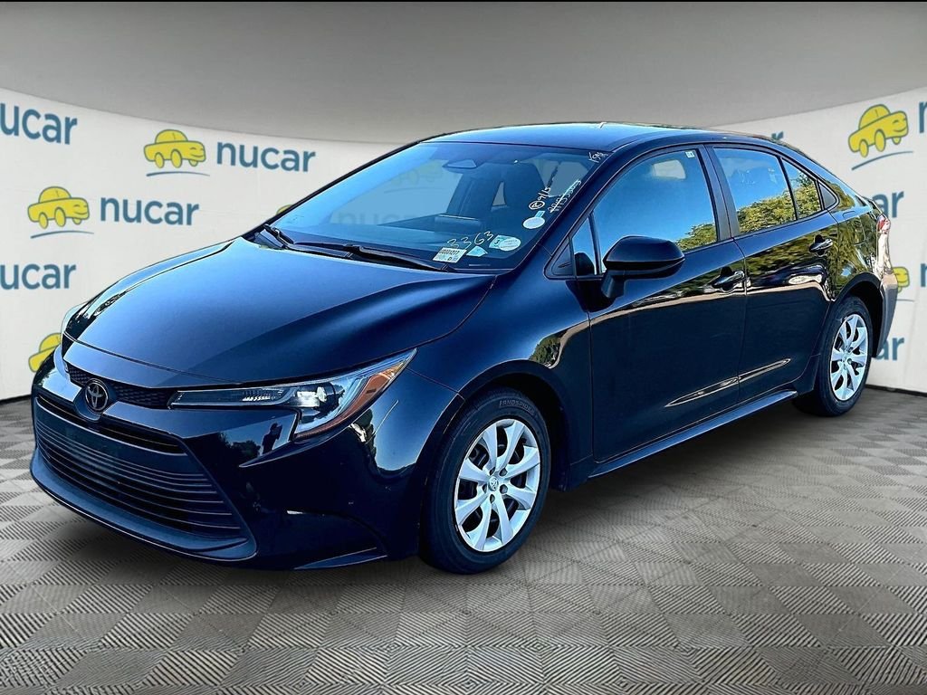 Certified Used 2024 Black Toyota LE image 3