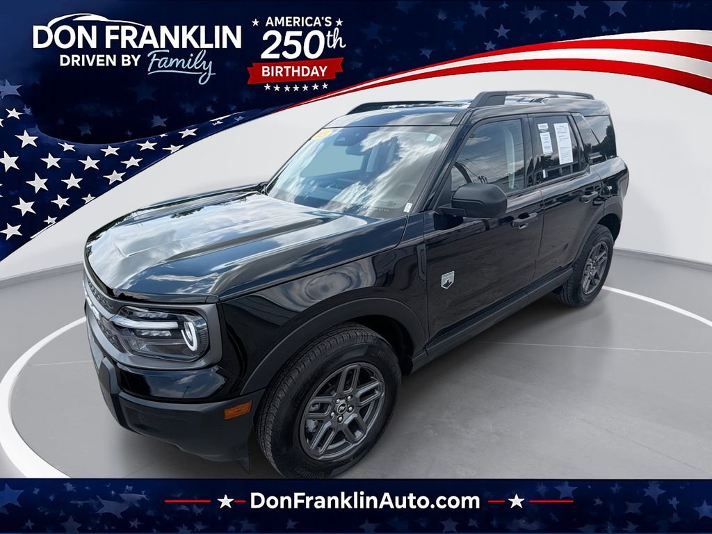 Certified Used 2025 Black Ford Big Bend image 1