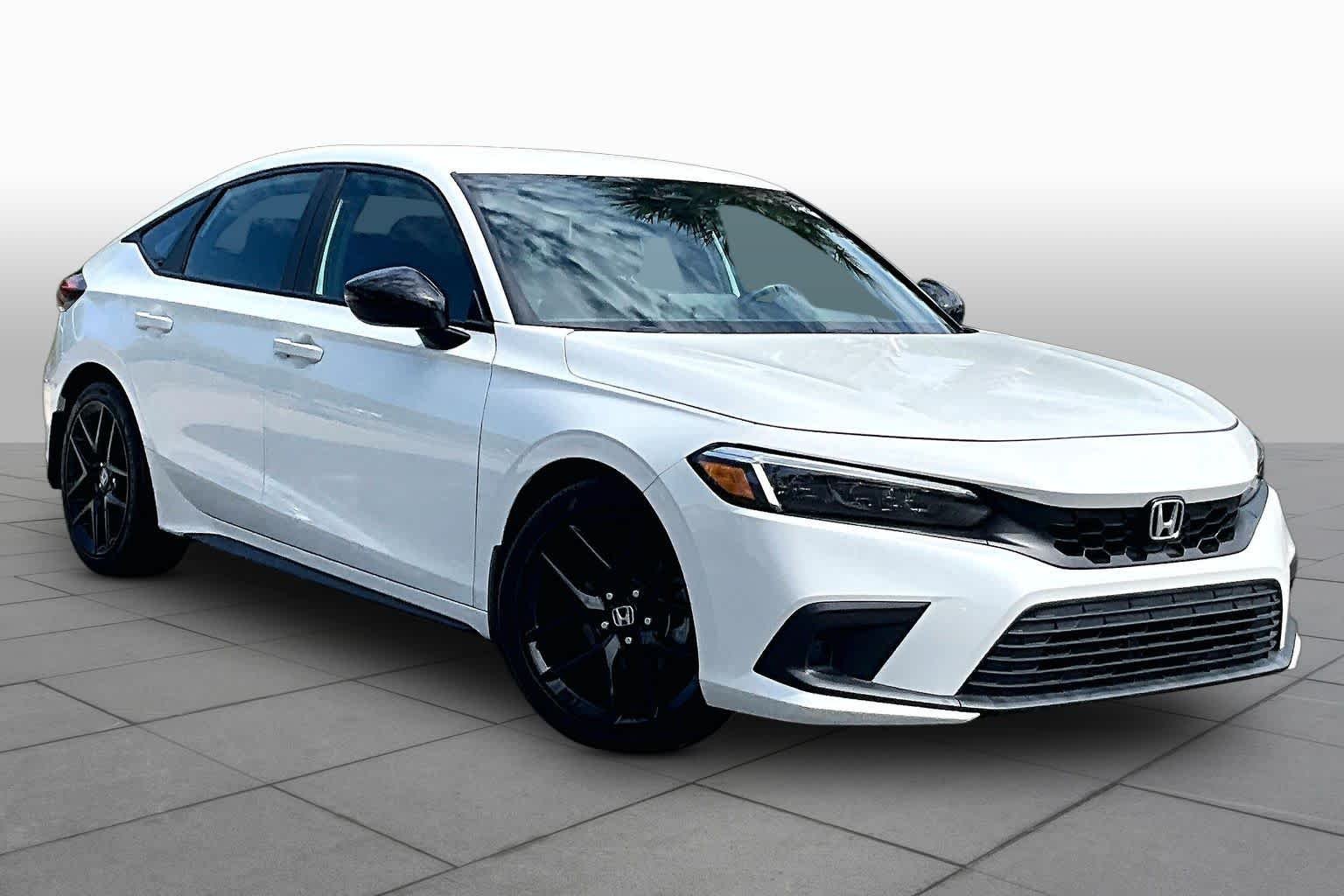 Used 2024 Platinum White Pearl Honda Sport image 3