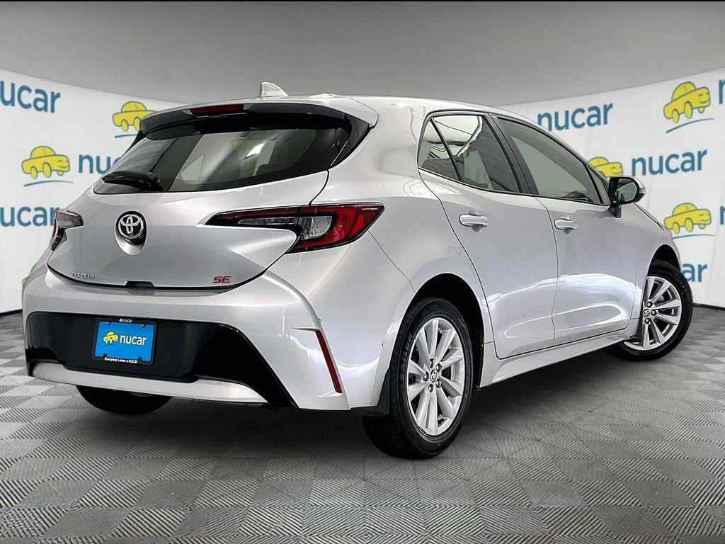 Used 2024 Classic Silver Metallic Toyota SE image 6