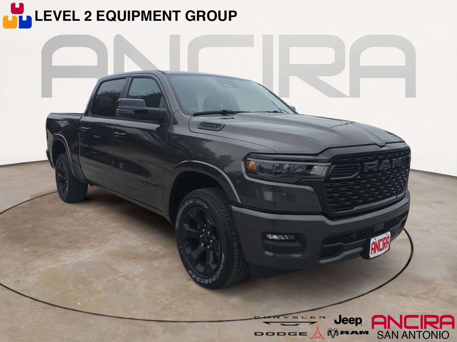 New 2026 Granite Crystal Metallic Clearcoat RAM Lone Star image 1