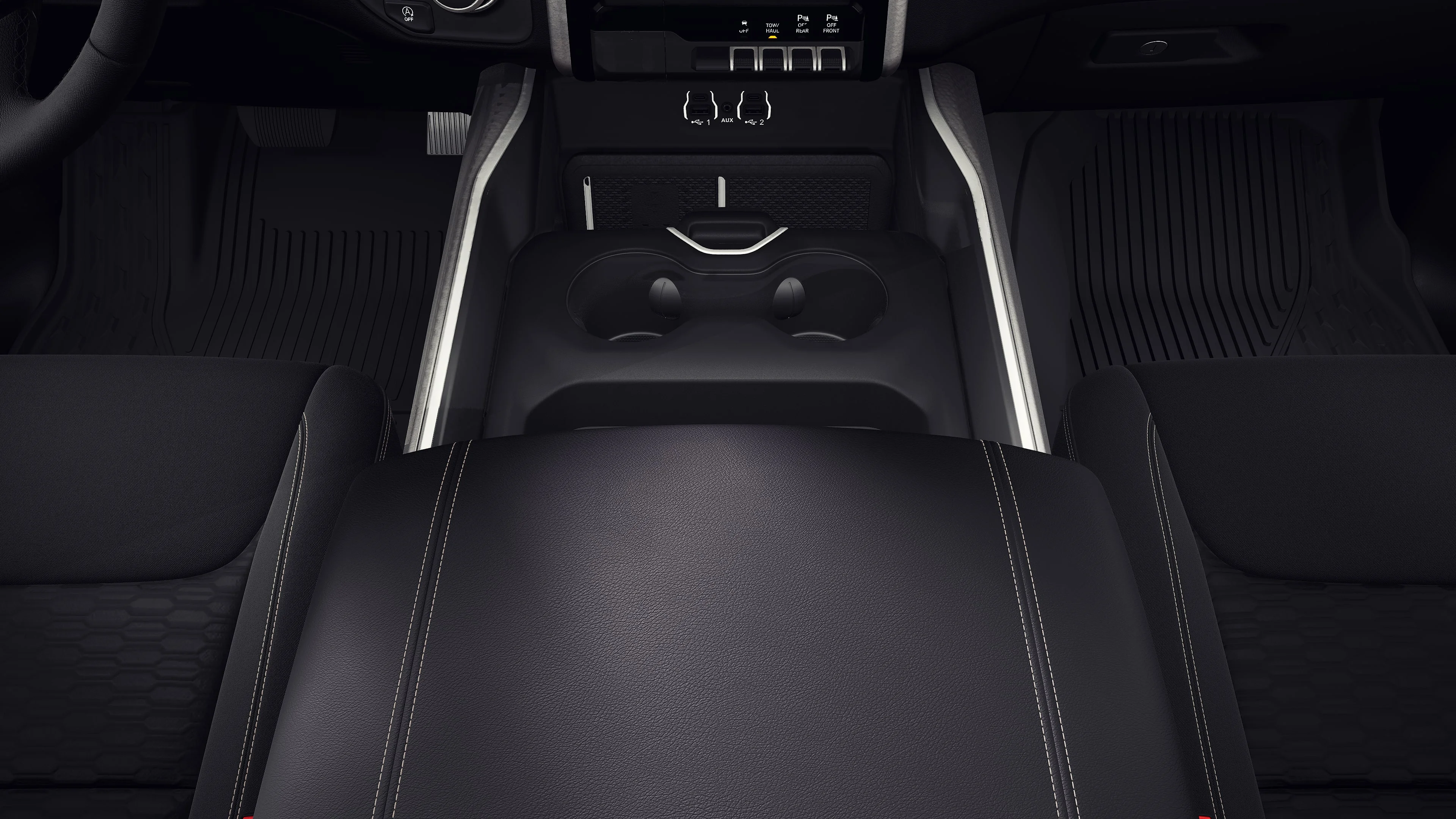 New 2027 Diamond Black Crystal Pearl-Coat Exterior Paint RAM BIG HORN image 4