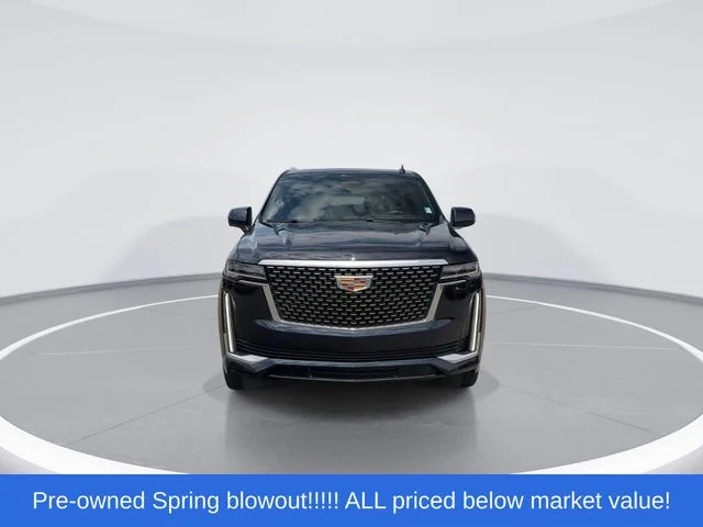 Used 2023 Blue Cadillac Premium Luxury image 3