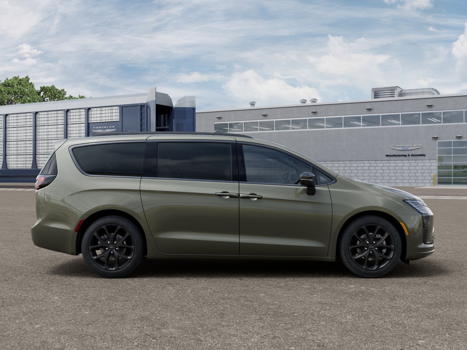 New 2027 Olive Green Pearl-Coat Paint Chrysler Limited image 12