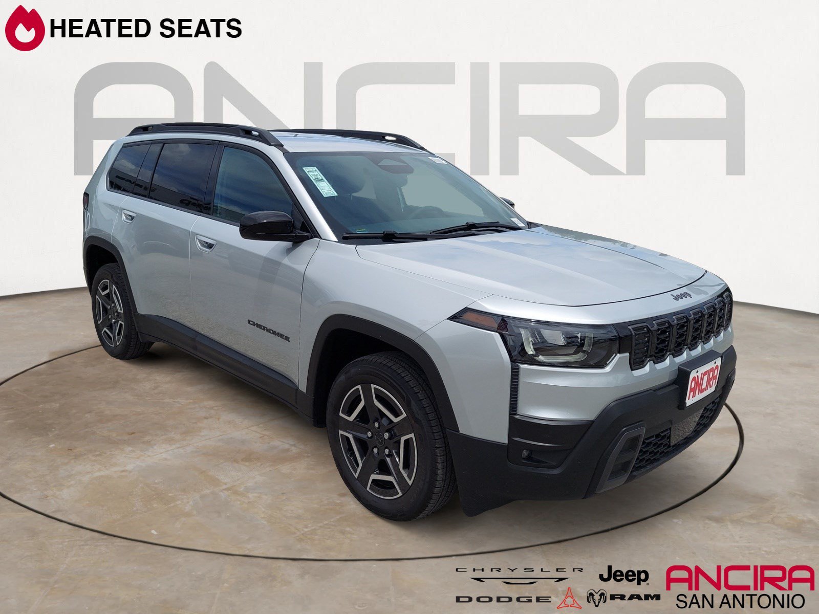 New 2026 Silver Zynith Clearcoat Jeep Laredo image 1