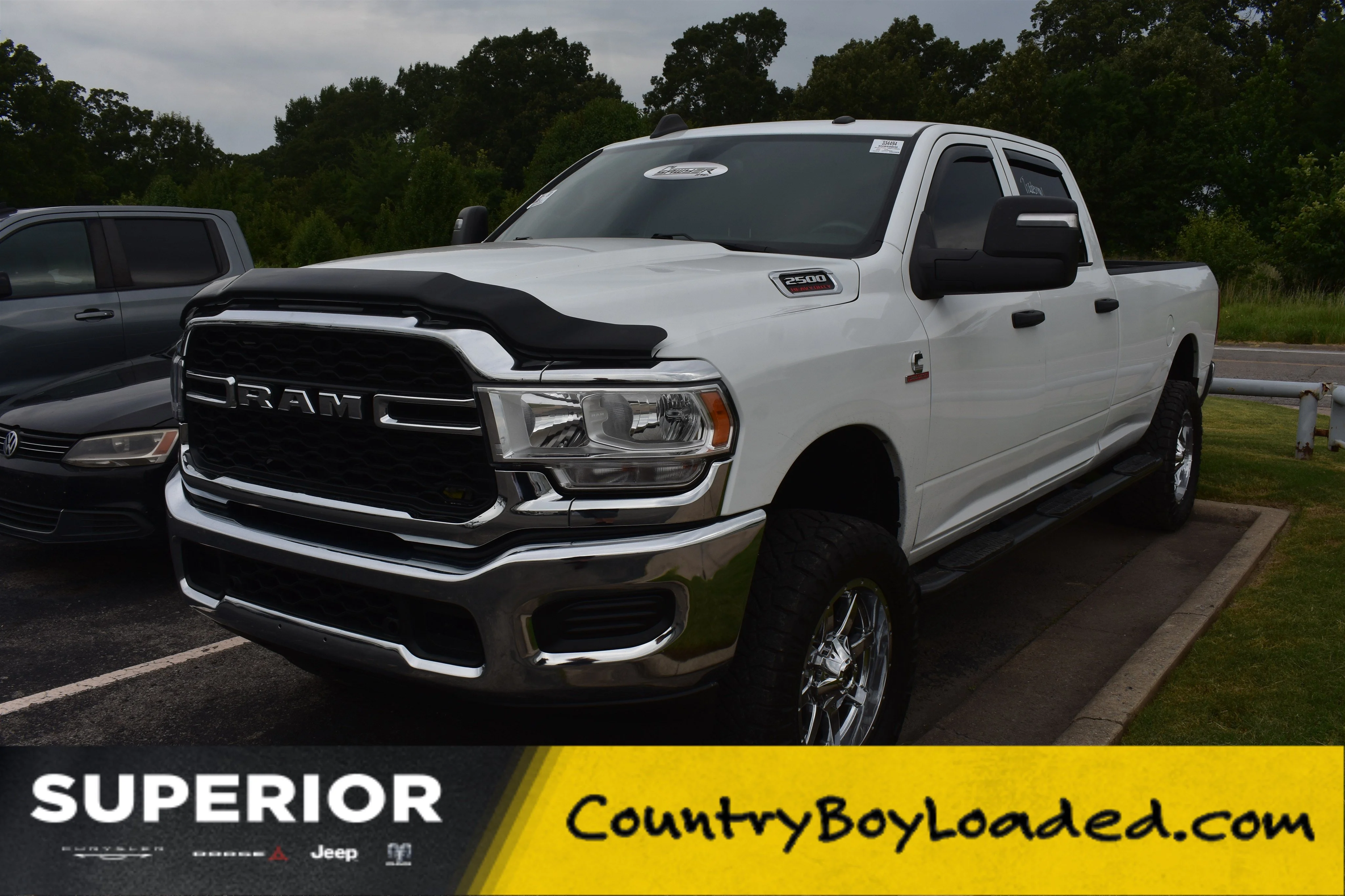 Used 2024 Bright White Clearcoat Ram Tradesman image 1