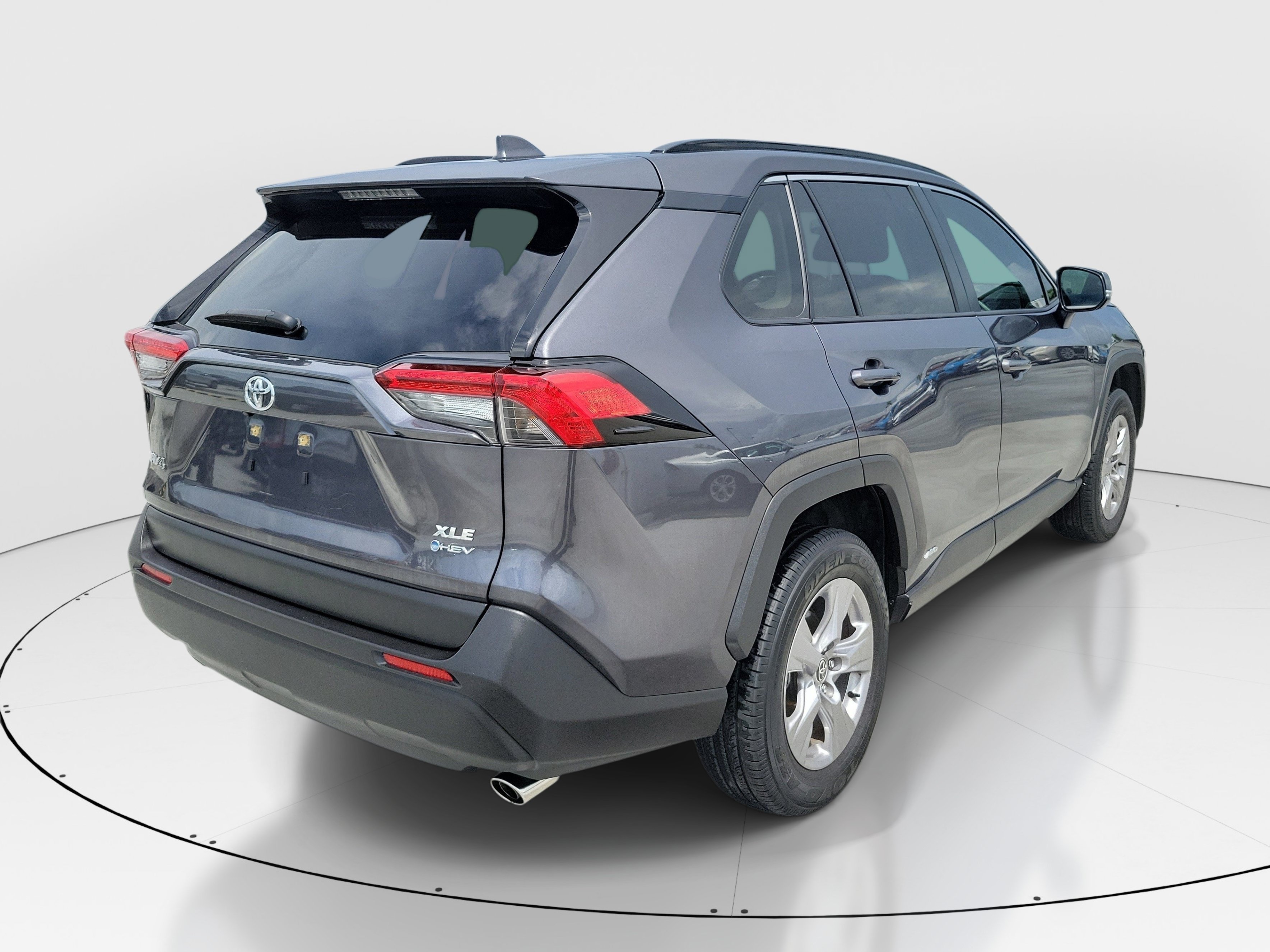Certified Used 2025 Magnetic Gray Metallic Toyota Hybrid XLE image 6