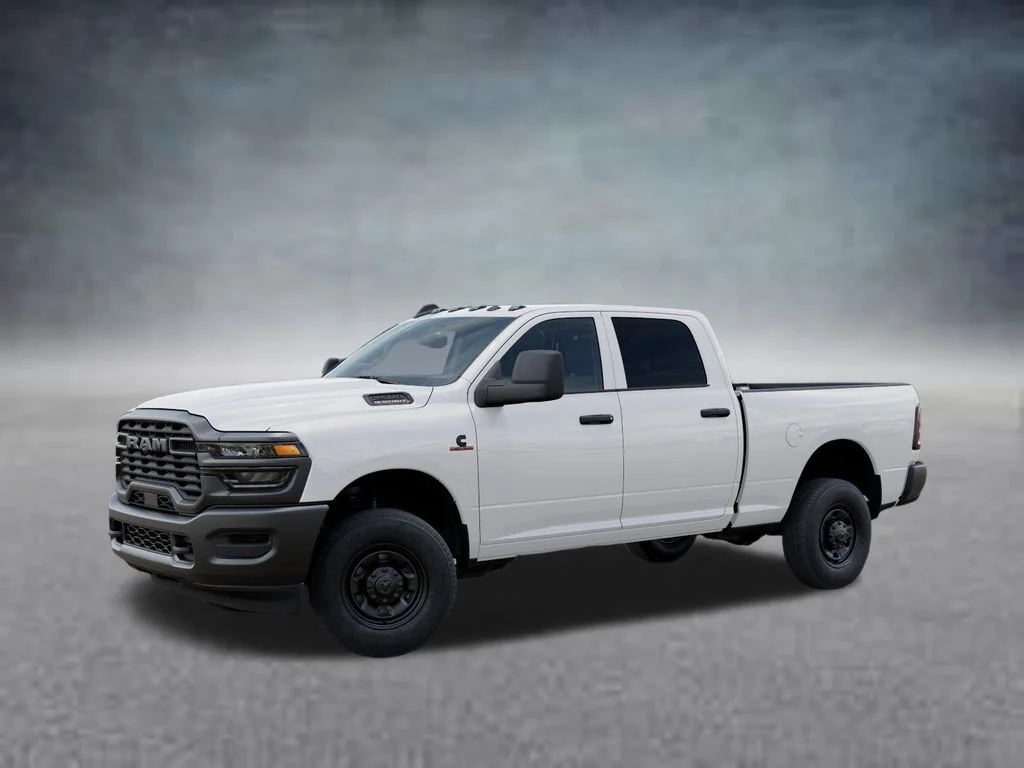 New 2026 Bright White Clear-Coat Exterior Paint RAM Tradesman image 2