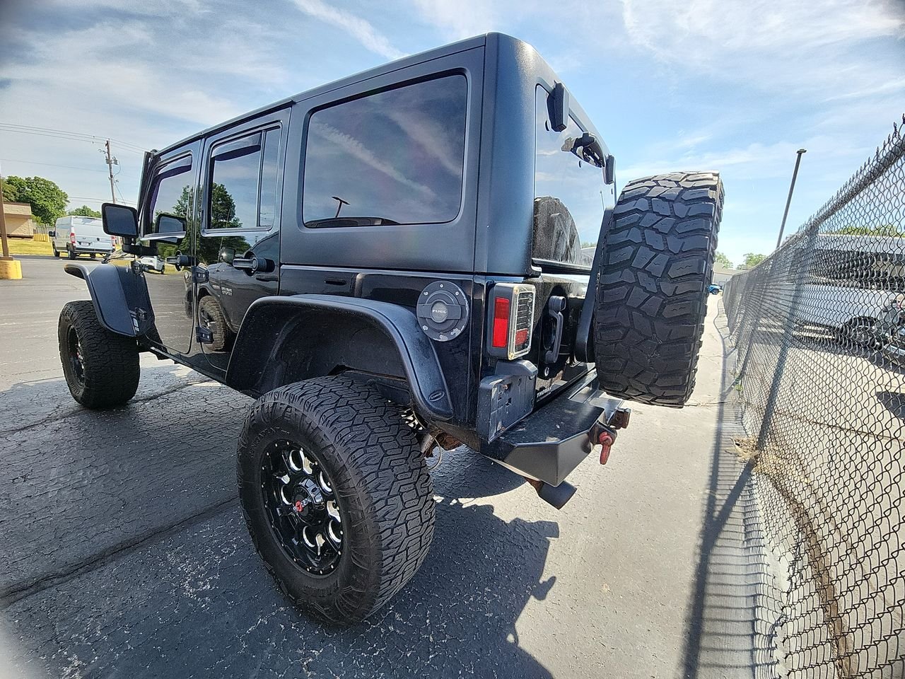 Used 2016 Black Clearcoat Jeep Rubicon image 3