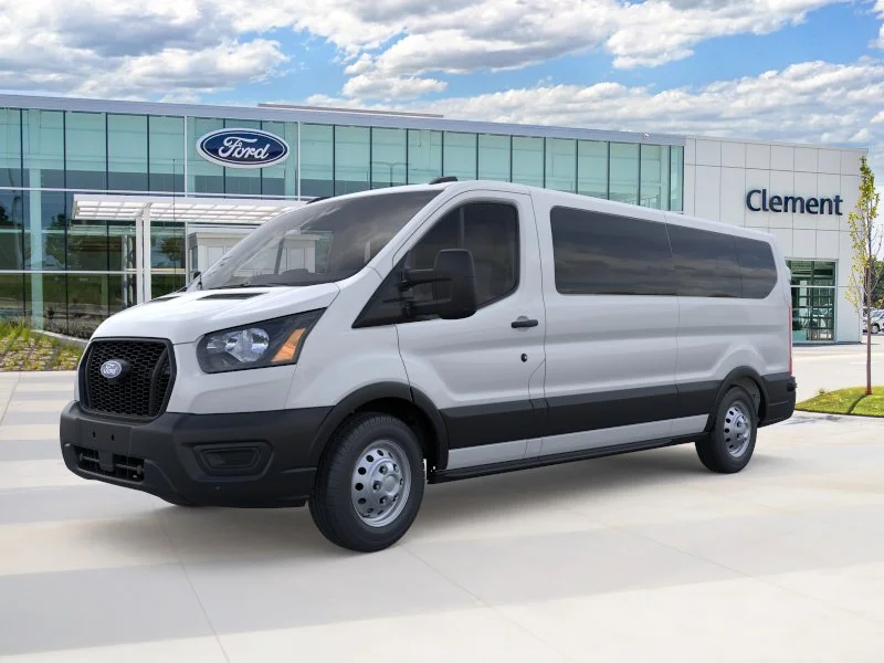 New 2026 Oxford White Ford Passenger Van XL image 1