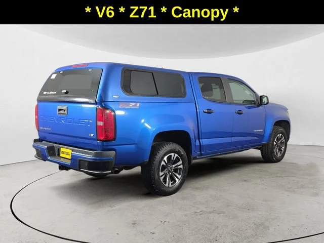 Used 2022 BRIGHT BLUE METALLIC Chevrolet 4WD Z71 image 5