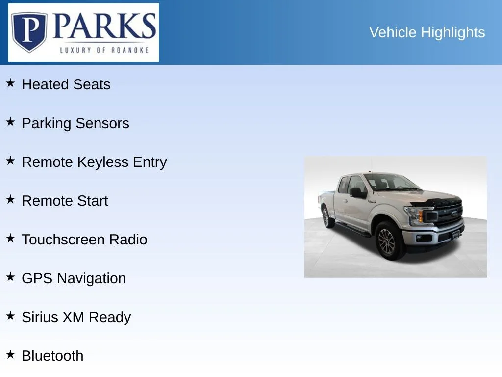 Used 2018 Ingot Silver Ford XLT image 4