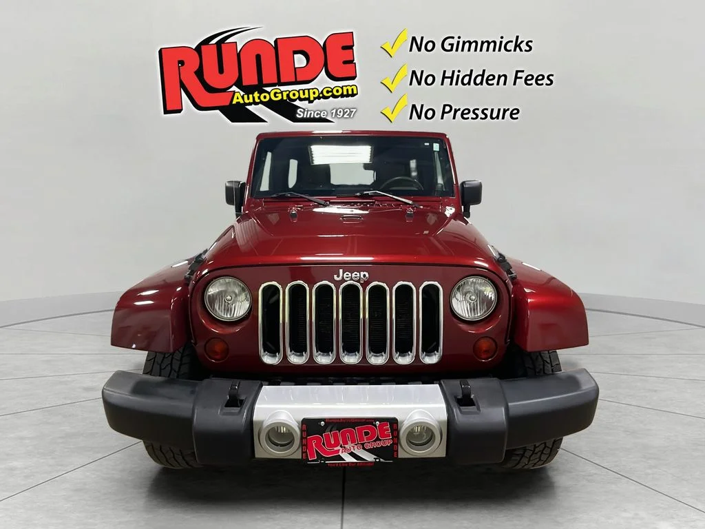 Used 2009 Jeep Wrangler Unlimited Sahara with VIN 1J4GA59119L727576 for sale in Manchester, IA
