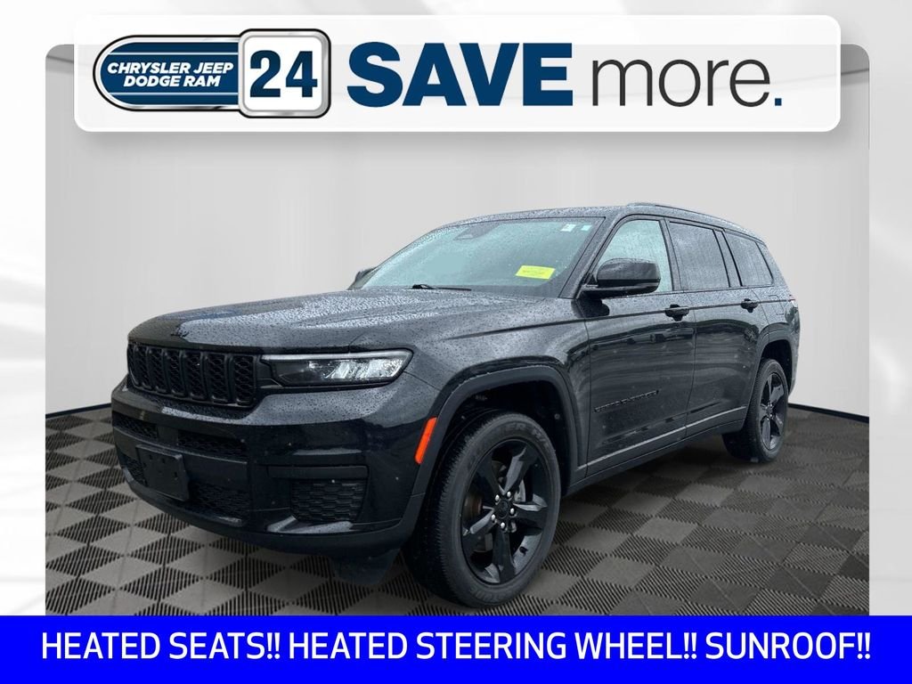 Used 2023 Black Jeep Altitude image 1