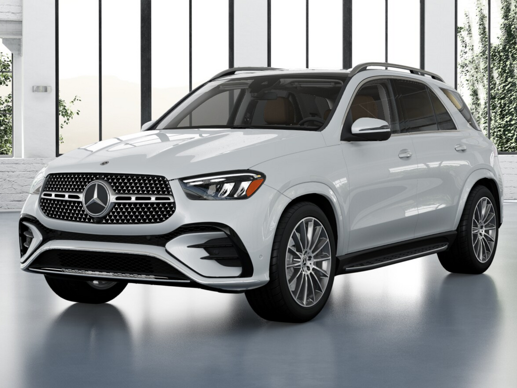 New 2026 MANUFAKTUR Moonlight White Metallic Mercedes-Benz GLE 350 image 1