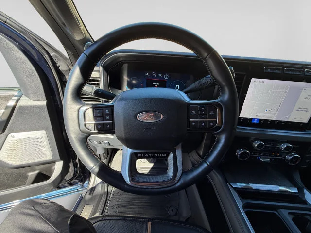 Used 2024 Antimatter Blue Metallic Ford Platinum image 13