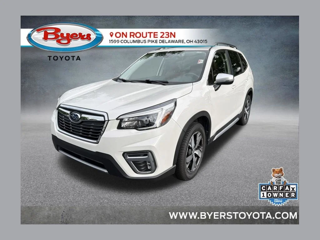 Used 2021 White Subaru Touring image 1