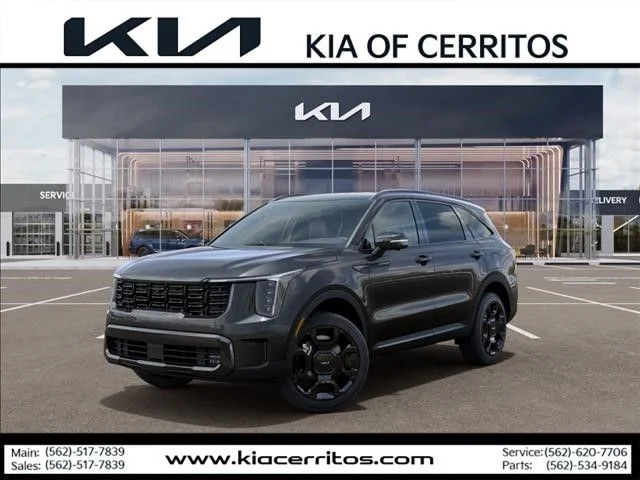 New 2026 Interstellar Gray Kia X-Line SX Prestige AWD image 1
