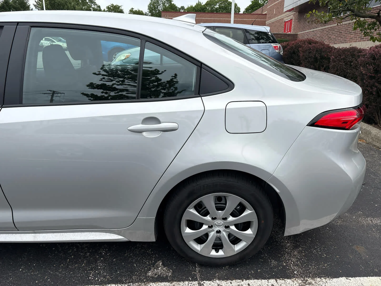 Used 2026 Classic Silver Metallic Toyota LE image 5