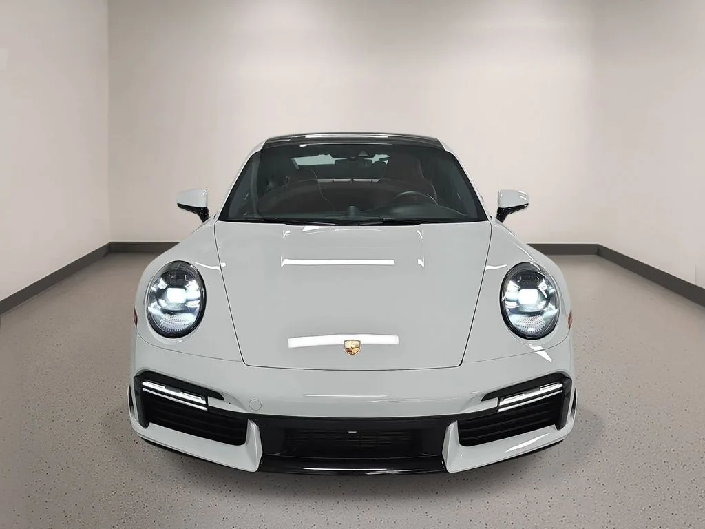 Certified Used 2021 White Porsche Turbo S image 9