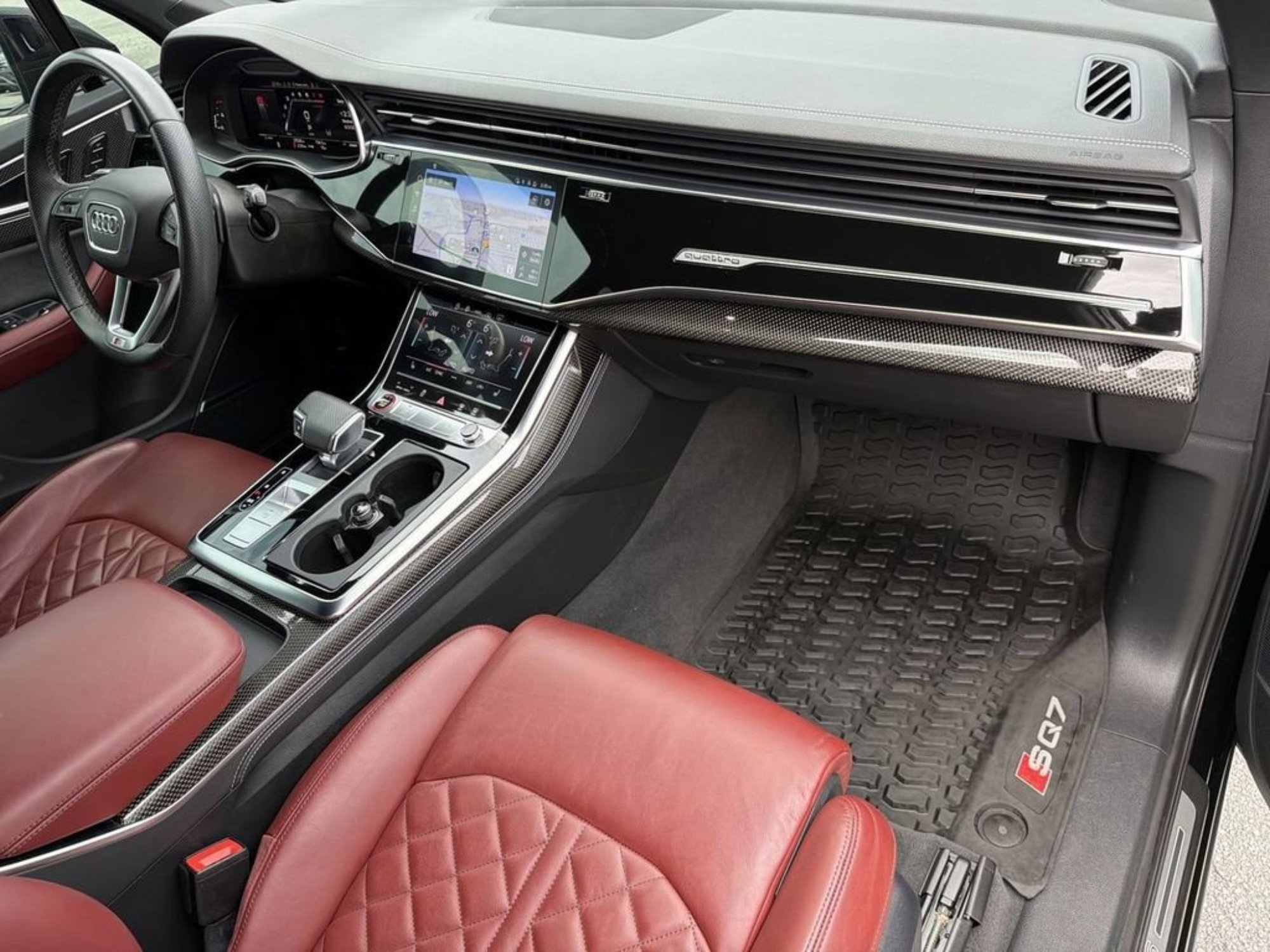 Used 2024 Mythos Black Metallic Audi Premium Plus image 8