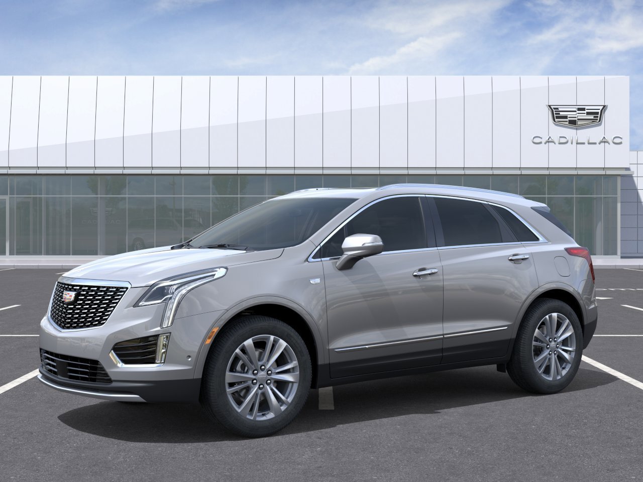 New 2025 Argent Silver Metallic Cadillac Premium Luxury image 2