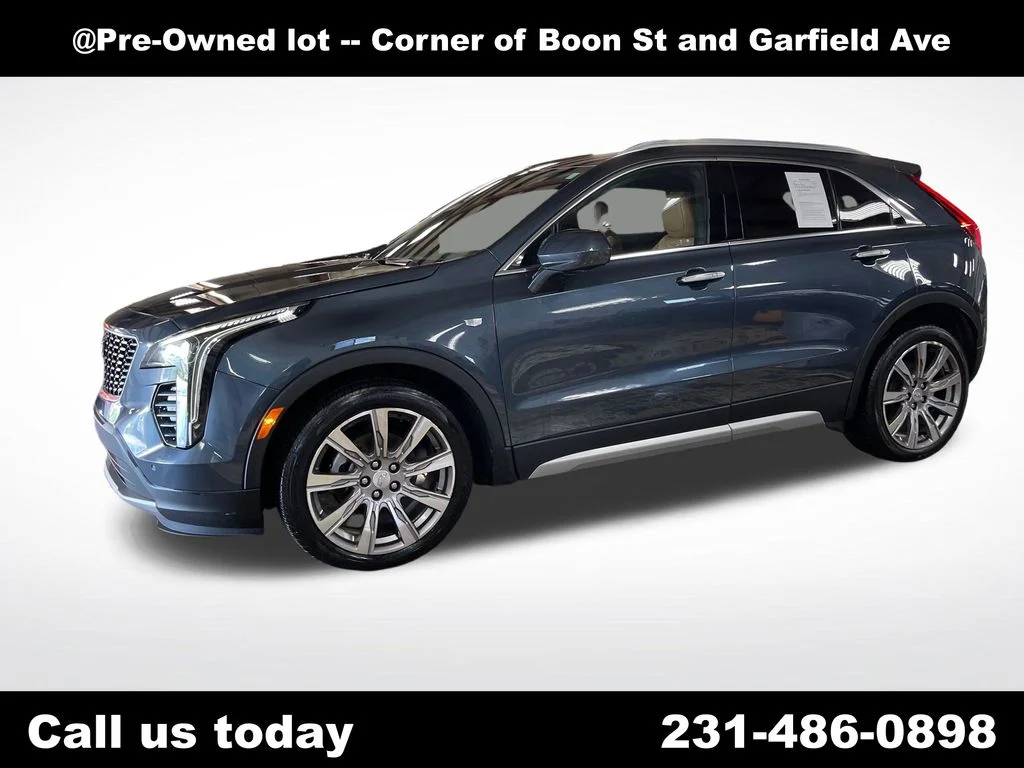 Used 2019 Gray Cadillac Premium Luxury image 1
