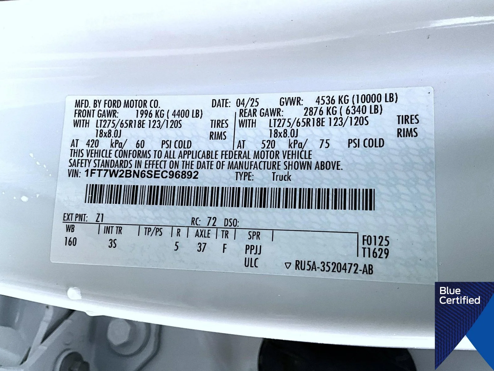 Certified Used 2025 White Ford XLT image 27