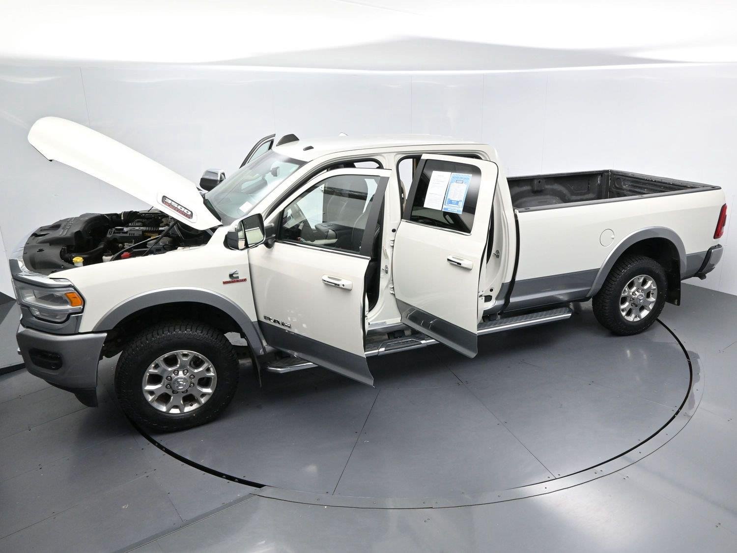 Used 2021 Pearl White Ram Laramie image 45