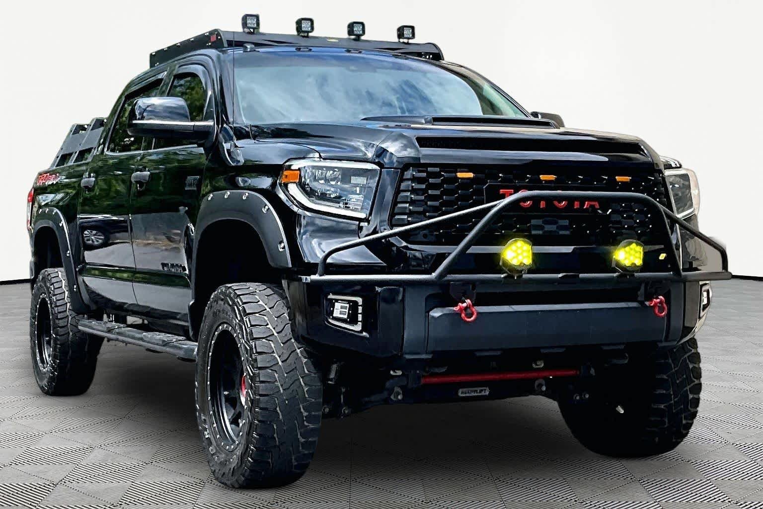 Used 2019 Midnight Black Metallic Toyota TRD Pro image 3