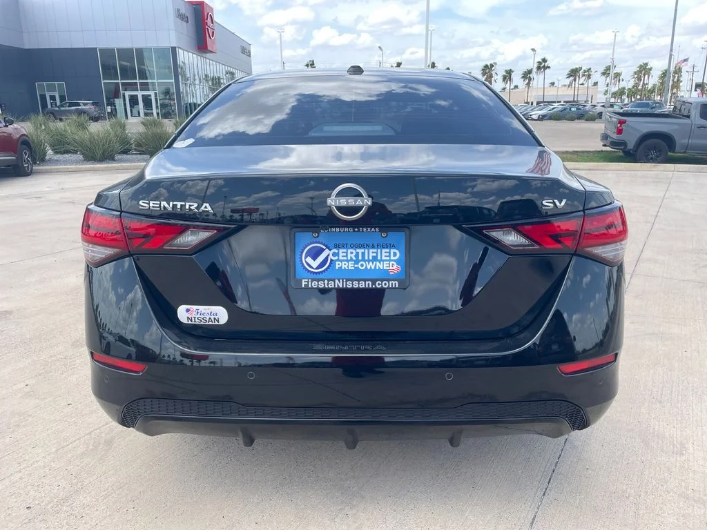 Certified Used 2024 Black Nissan SV image 4