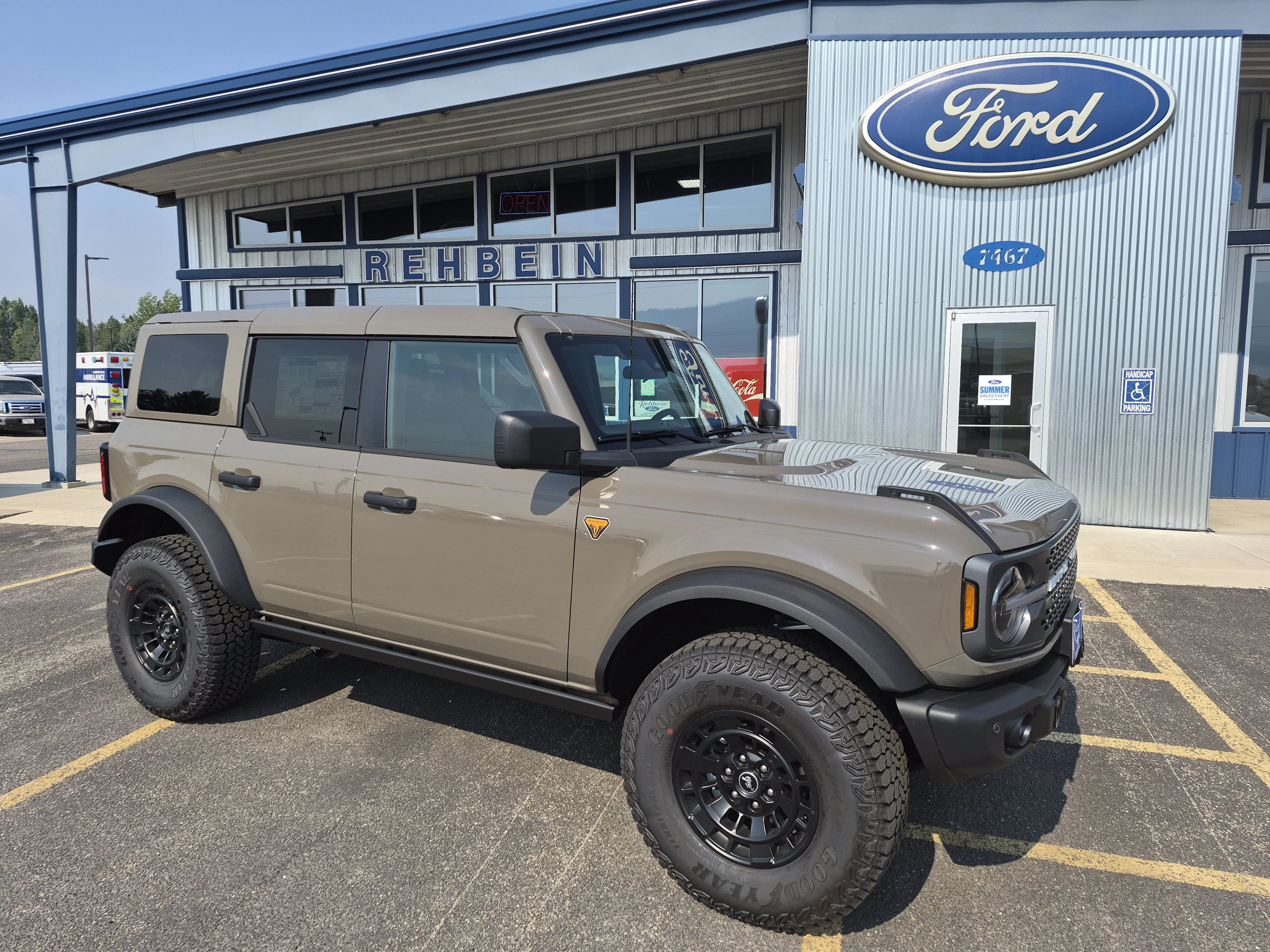 New 2026 Marsh Gray Ford Badlands® image 1