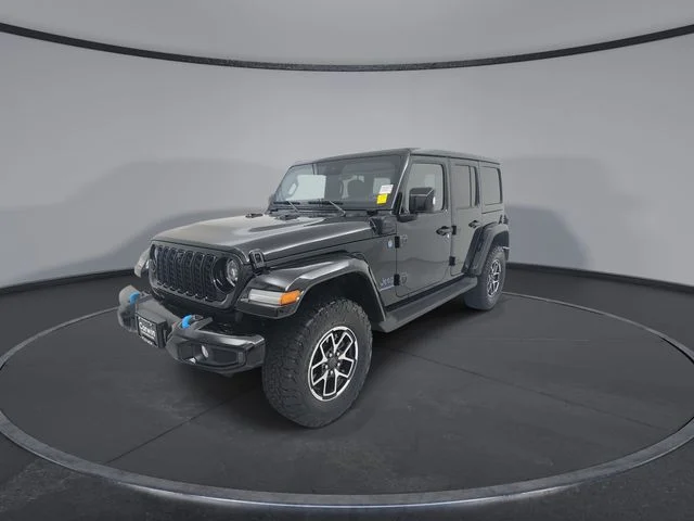 Used 2024 Black Clearcoat Jeep High Altitude 4xe image 4