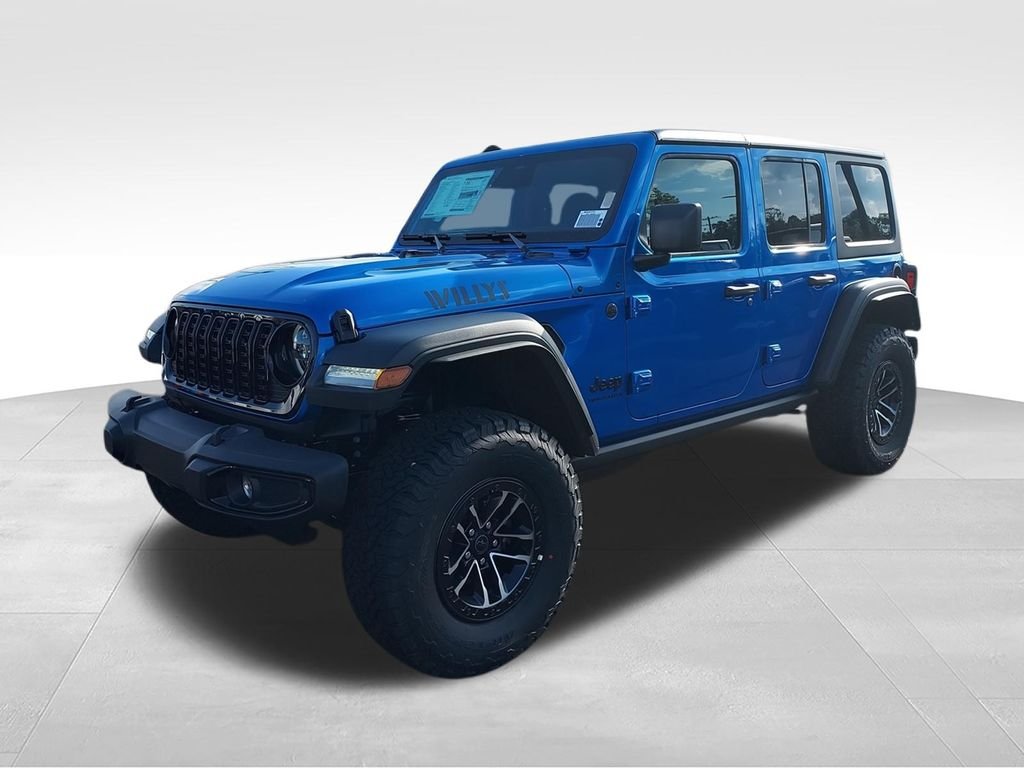 New 2026 Hydro Blue Pearl-Coat Exterior Paint Jeep Willys image 4