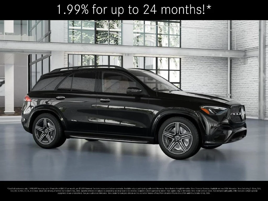 New 2026 Obsidian Black Metallic Mercedes-Benz GLE 450 image 55
