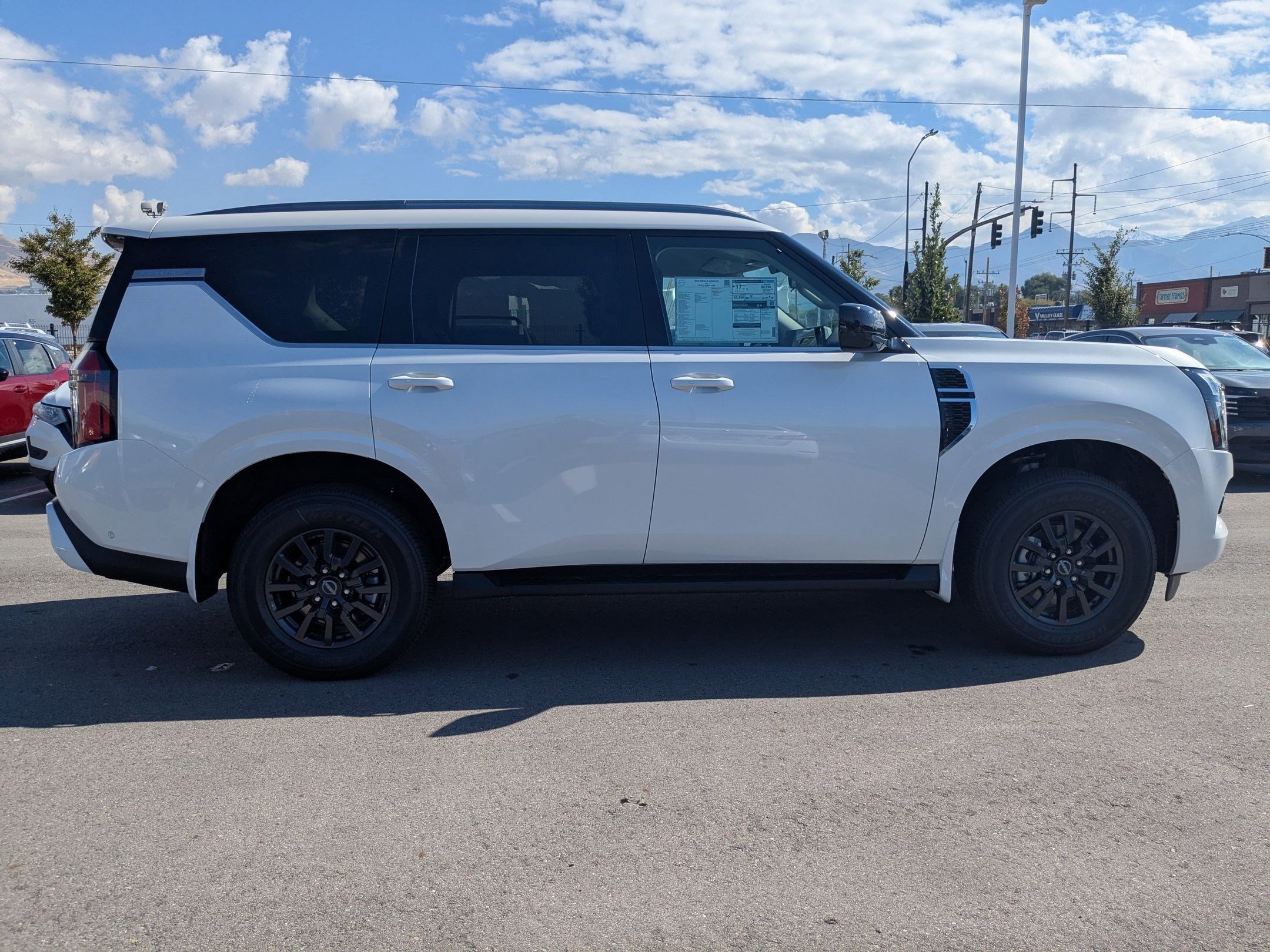 New 2026 Aspen White Tricoat Nissan SV image 2