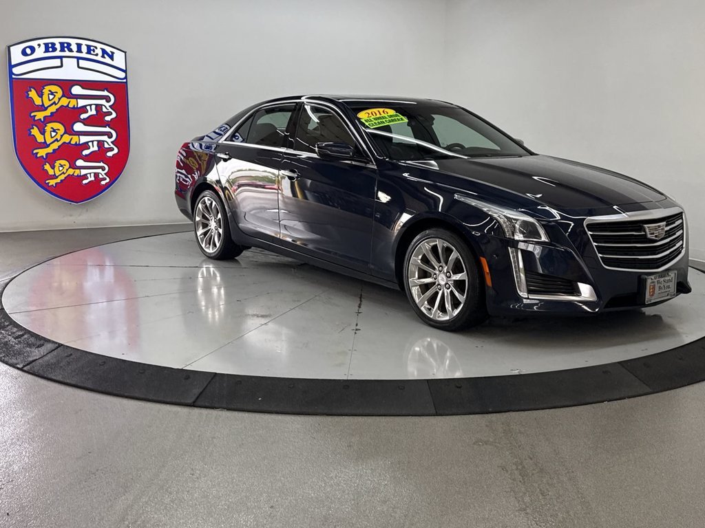 Used 2016 Dark Adriatic Blue Cadillac 3.6L Premium image 1