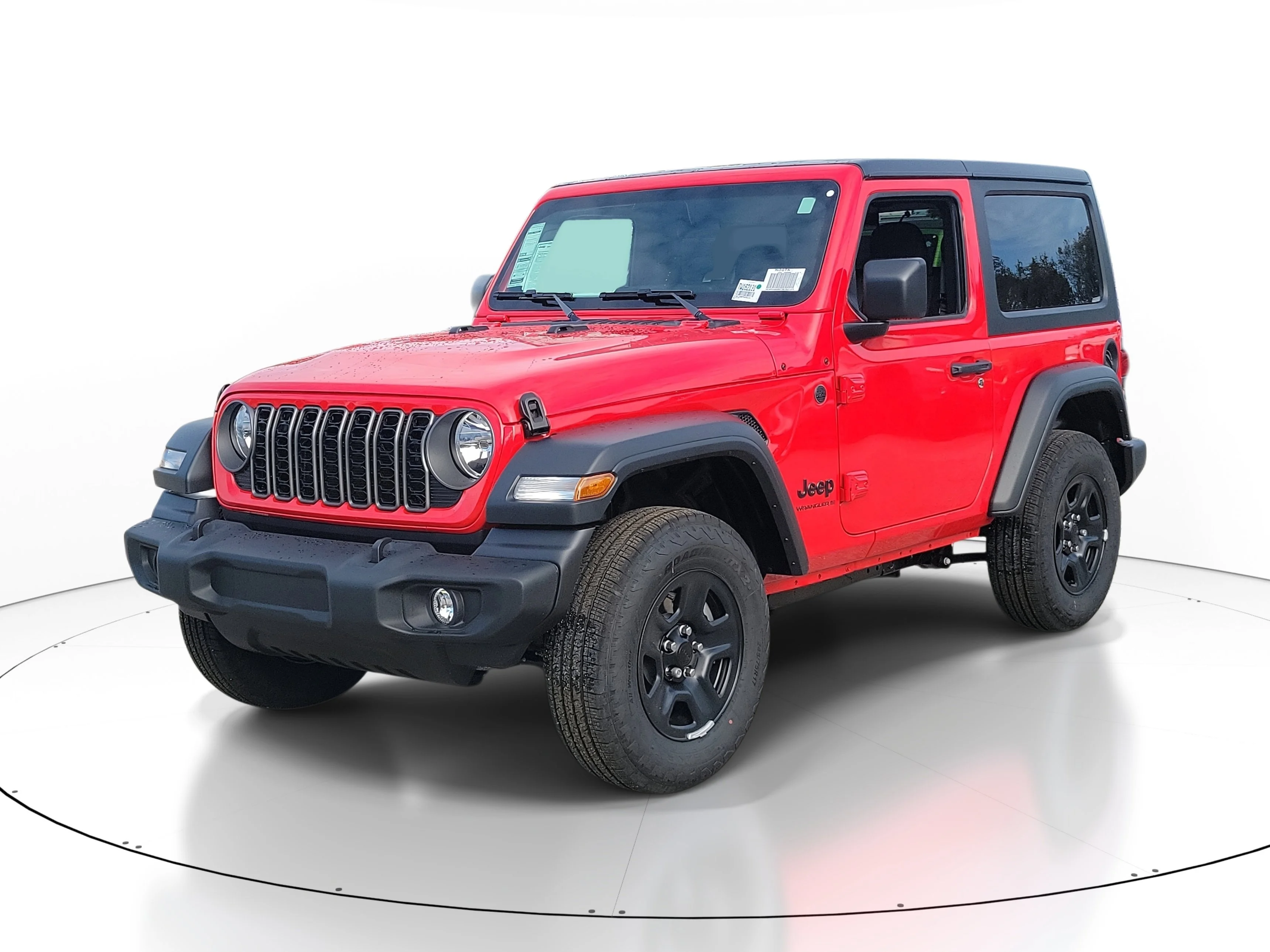 New 2026 Firecracker Red Clearcoat Jeep Sport image 3