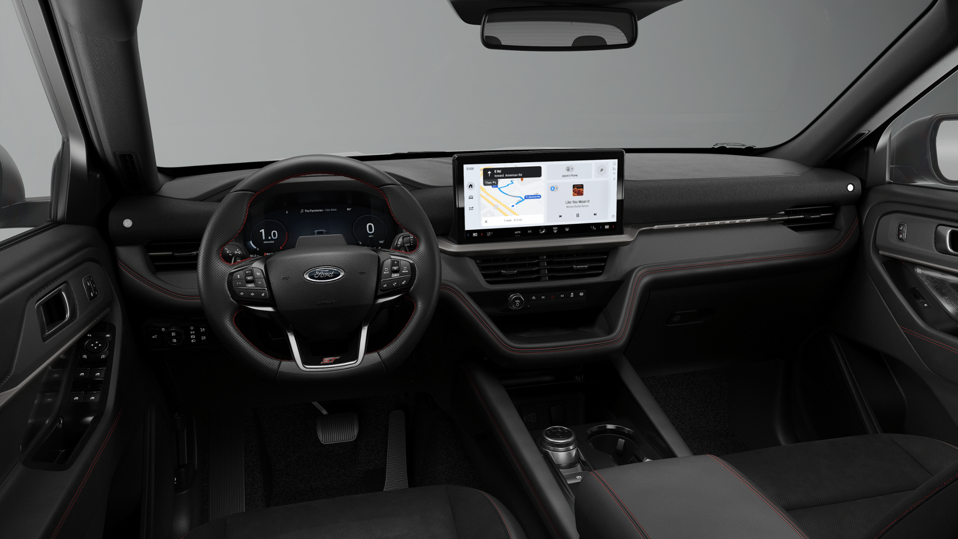 New 2027 Carbonized Gray Metallic Ford ST image 7
