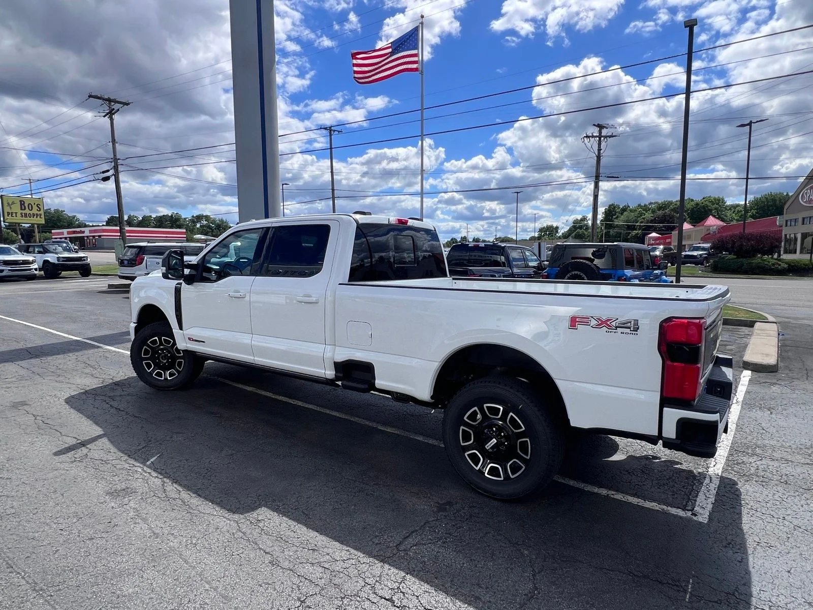 New 2026 Star White Metallic Tri-Coat Ford F-350® Platinum® image 16