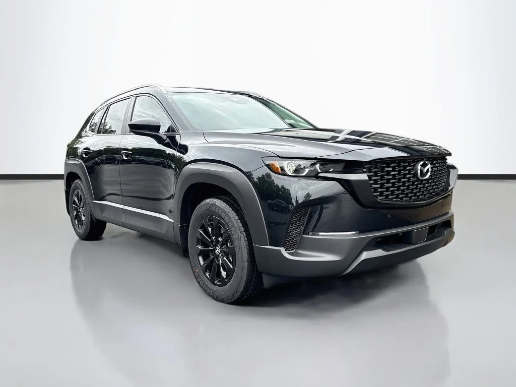 New 2026 Jet Black Mica Mazda Preferred AWD image 1