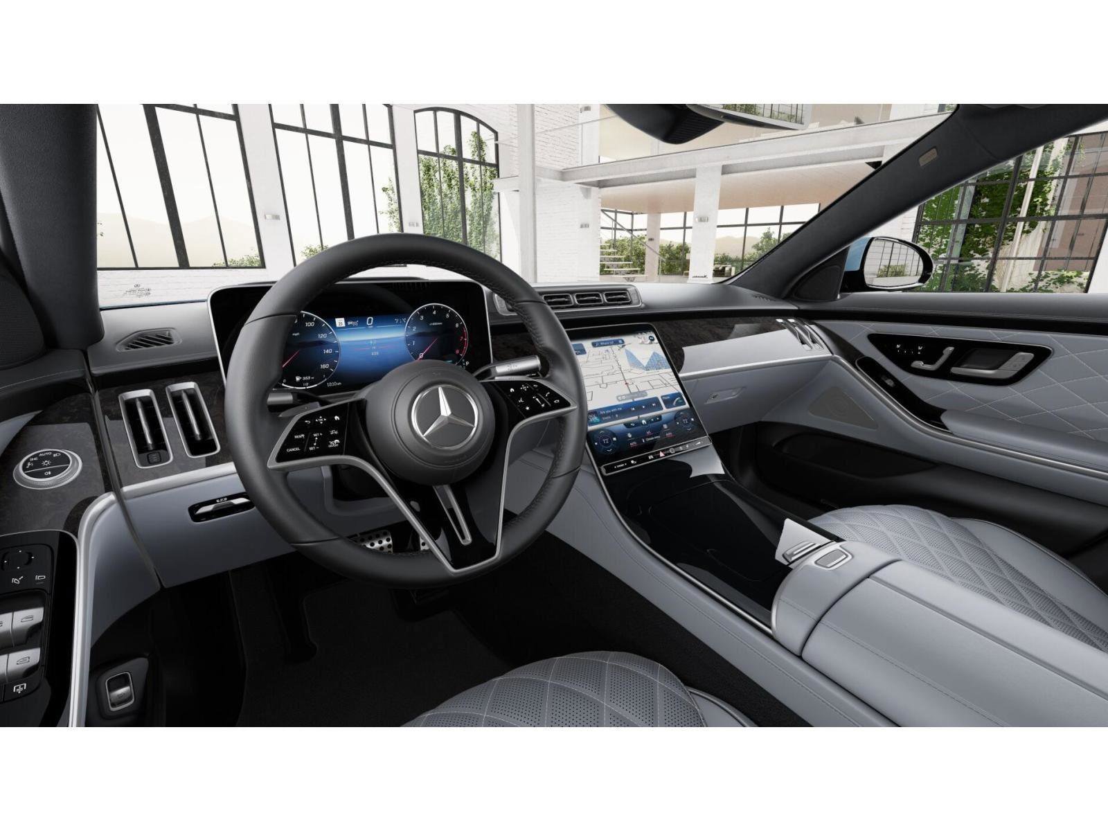 New 2026 MANUFAKTUR China Blue Mercedes-Benz S 580 image 2