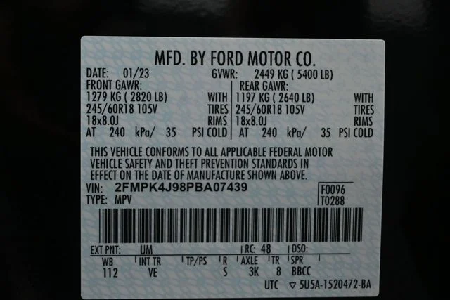 Certified Used 2023 Black Ford SEL image 32
