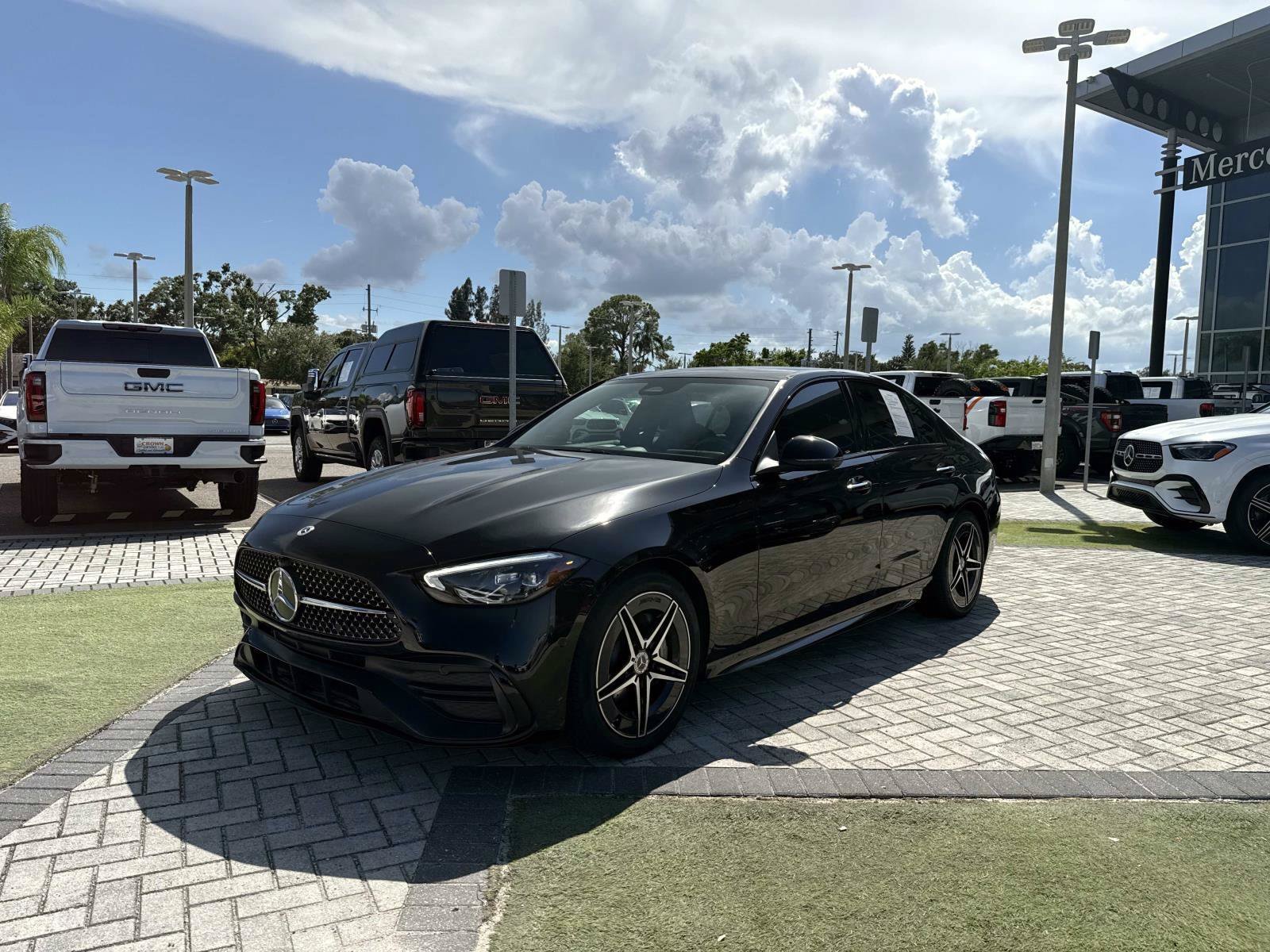 Used 2024 Black Mercedes-Benz C 300 image 2