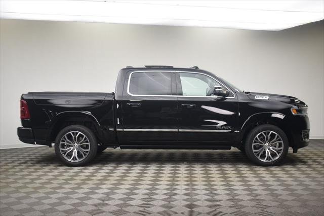 New 2027 Diamond Black Crystal Pearl-Coat Exterior Paint RAM Tungsten image 3