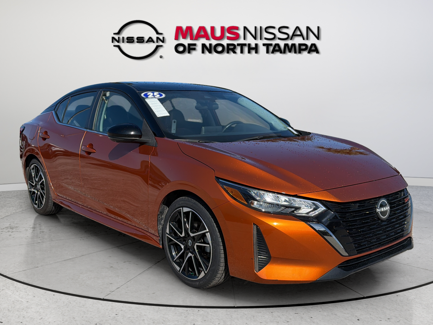 Certified Used 2025 Orange Nissan SR image 3