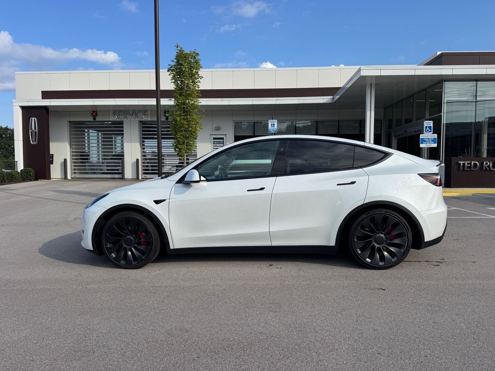 Used 2024 Tesla Model Y Performance with VIN 7SAYGDEF5RF028235 for sale in Knoxville, TN