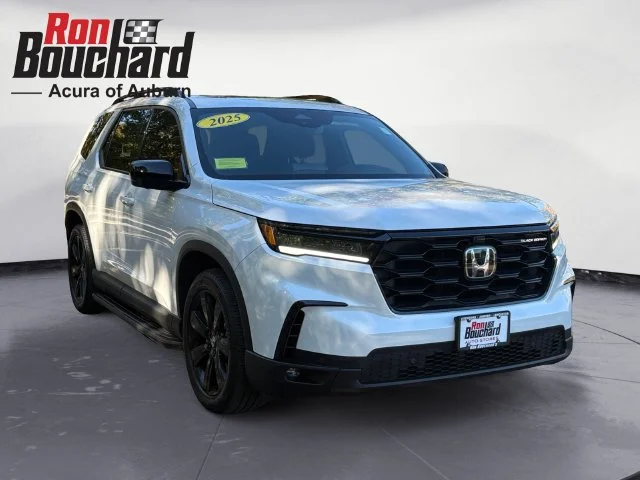 Used 2025 Platinum White Pearl Honda Black Edition image 1